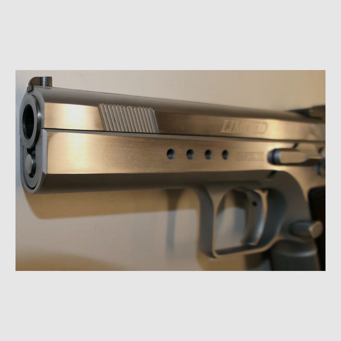 Tanfoglio Pistole, Tanfoglio Limited Custom, Gebraucht .45Auto, .45ACP mit Ersatzmagazin
