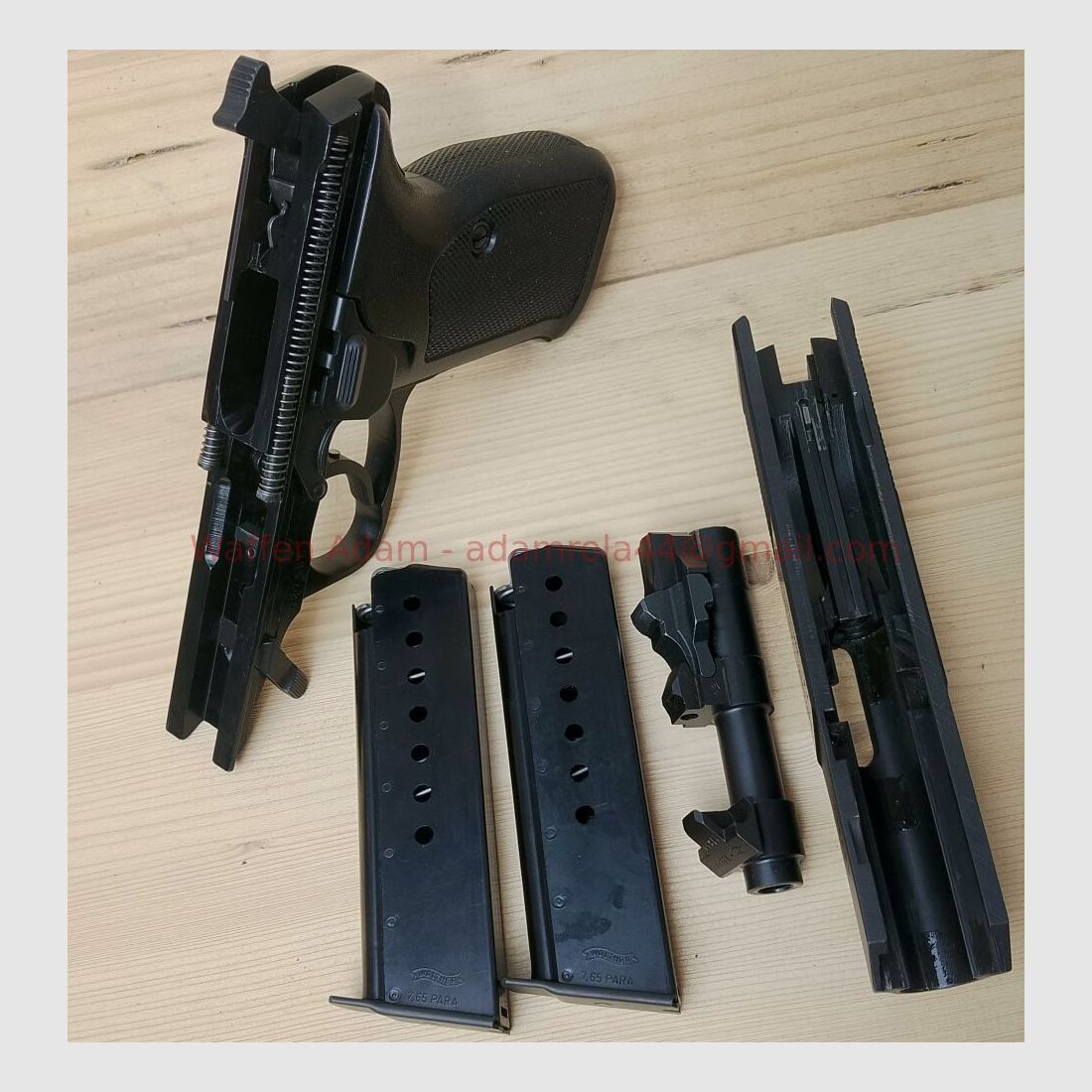 Walther P 5 , CAT 1062 7,65mm Para, zdjęcie 5 z 7