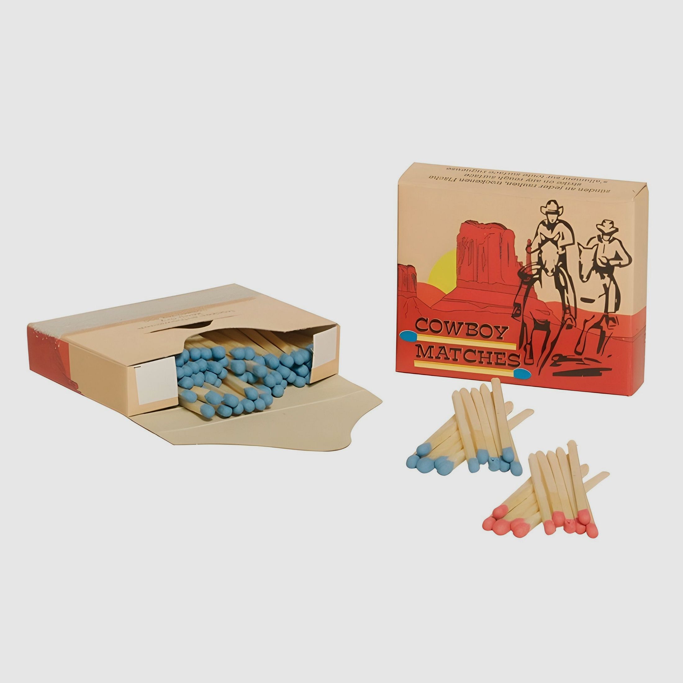 Mil-Tec Streichhölzer Überallanzünder Cowboy Matches 5 Schachteln