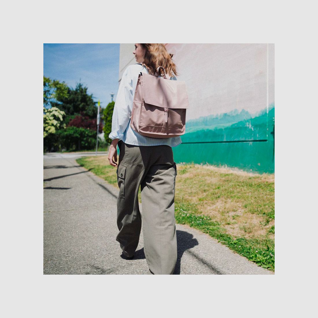 Sac à dos – HERSCHEL – CITY BACKPACK | 18L | Ash Rose, image 5 sur 5