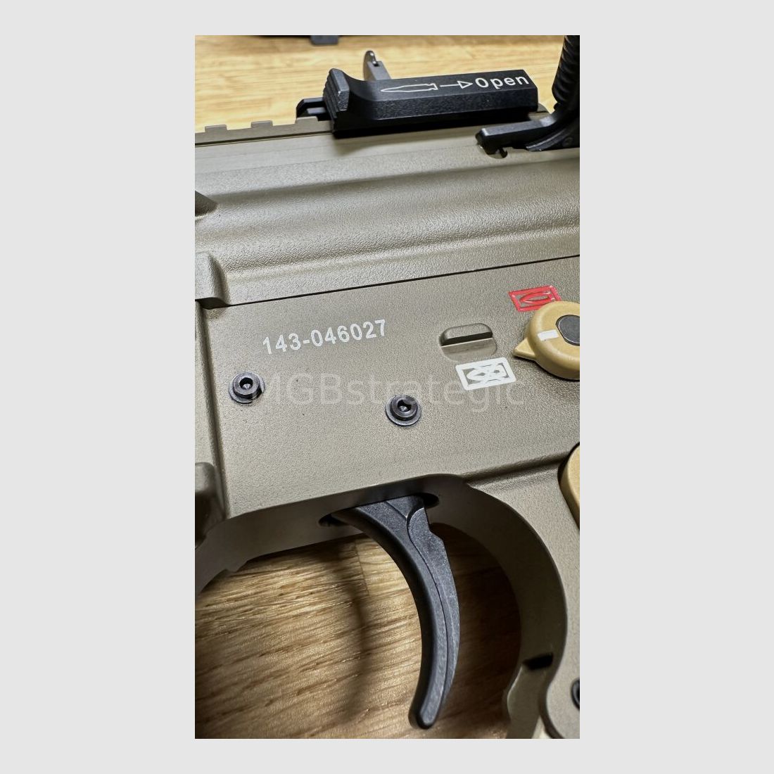 Heckler & Koch MR223 A3 G95K upgrades 14.5" barrel semi-automatic rifle .223Rem civilian version H&K G95K with G95K upgrades / HK416 H&K 416 / MR 223 A3