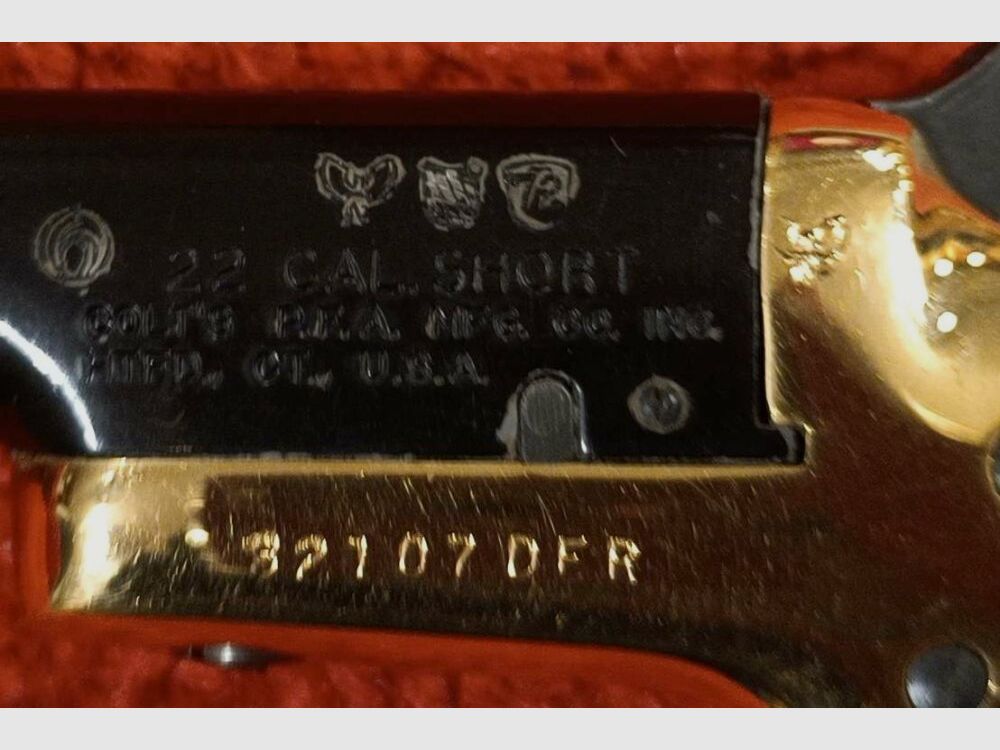 Colt Mod. Derringer Colt No. 4 Lord + Lady .22Short