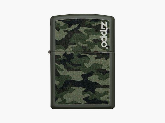 Original Zippo Benzinfeuerzeug Camouflage mit lebenslanger Garantie