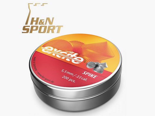 H&N Excite Spike Diabolos Kal. 5,50 mm. Dose 200 Stk. von 1,02 g.