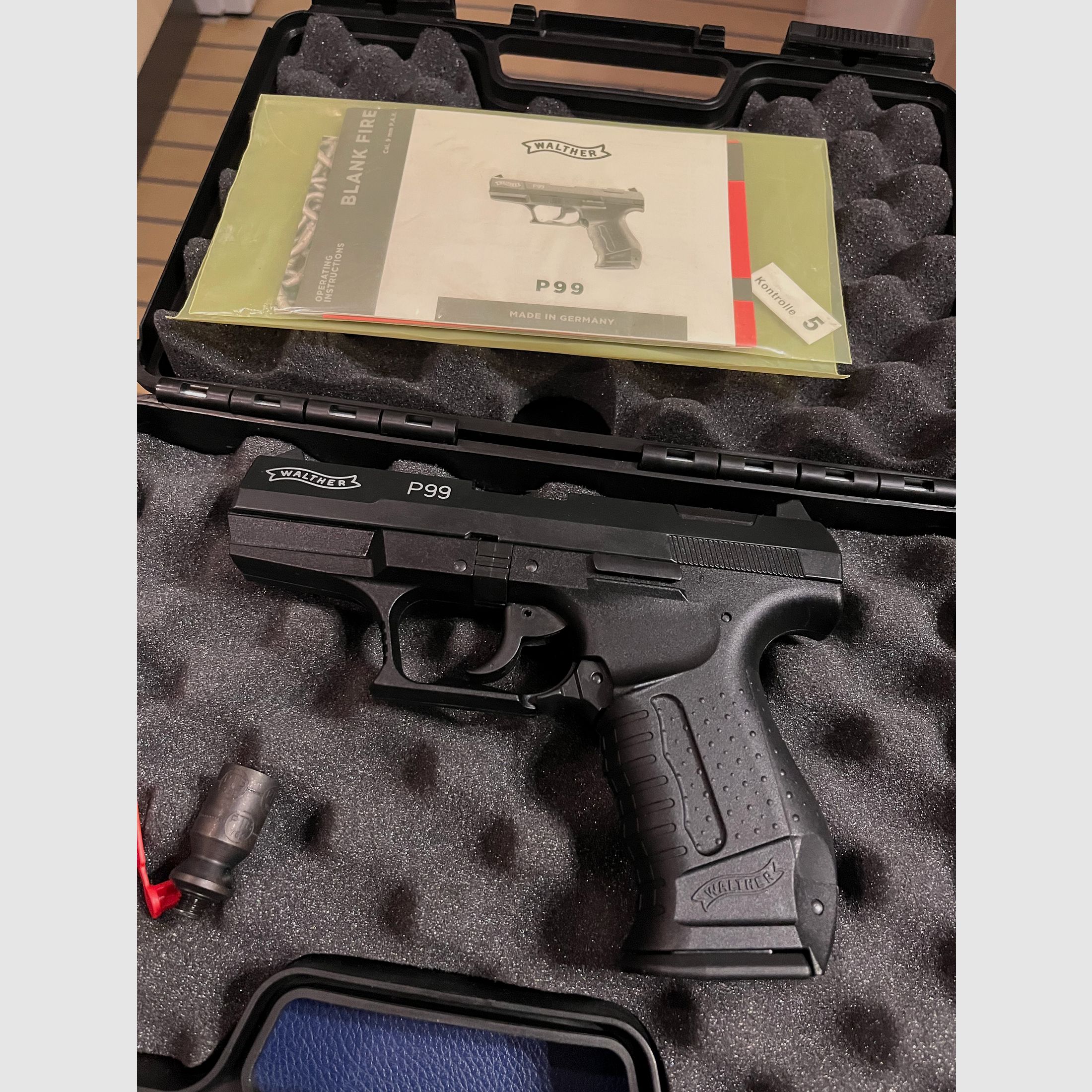 Pistola a salve Walther 99 Automatica 9mm PaK