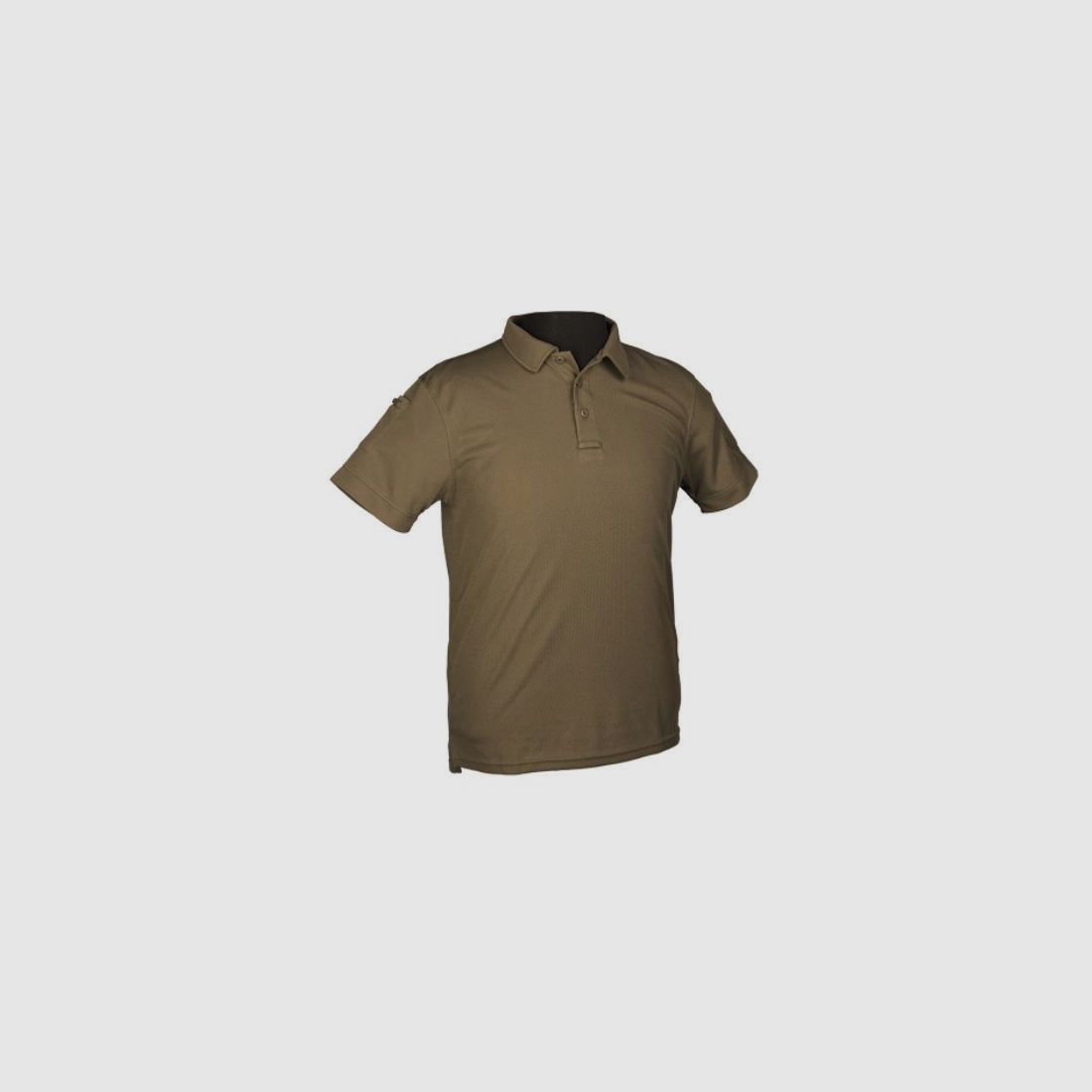 TACTICAL QUICK DRY POLOSHIRT 1/2 ARM - OLIV