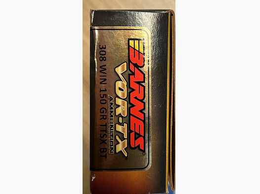 308 WIN 150 GR BARNES GR TTSX BT