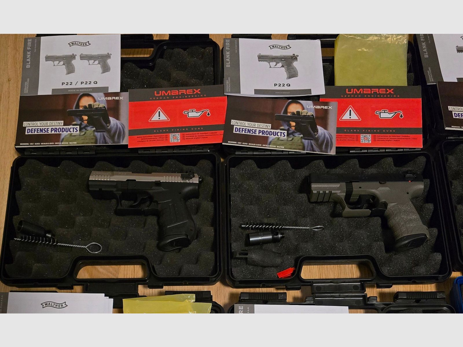 Schreckschusswaffen Walther P99 P22 Sonderedition