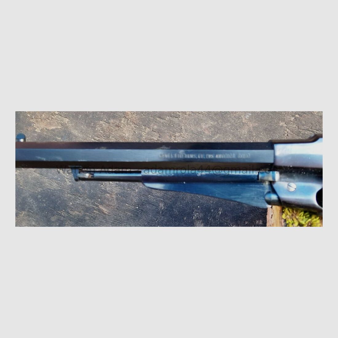 Hawes, Los Angeles, Calif. Remington 1858, Nieuw Model Leger