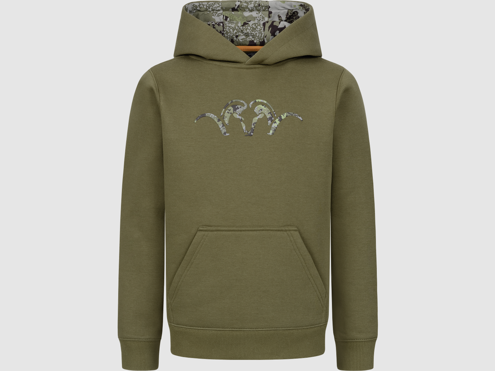 Sweat à Capuche Argali Enfant Olive Foncé 128