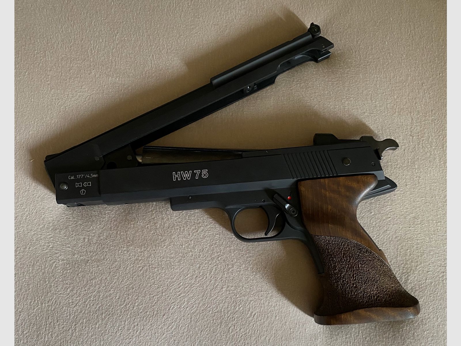 Weihrauch HW75 Luftdruckpistole cal. 4,5 mm