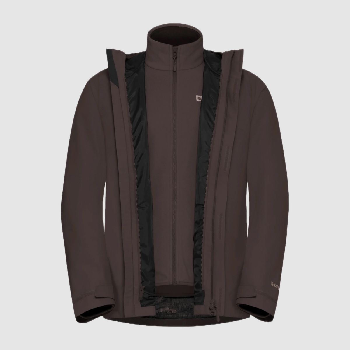 JACK WOLFSKIN Altenberg 3in1 Jkt M Peat