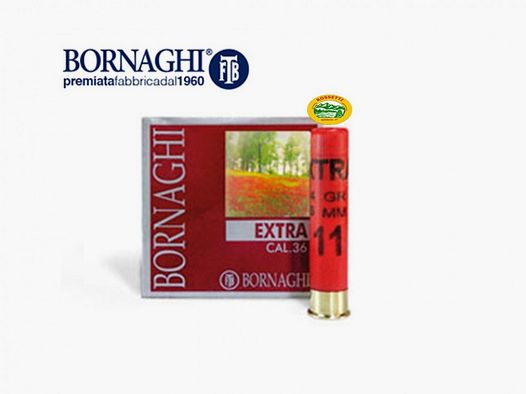 BORNAGHI cartuchos Extra 14 cal.36 gr.14 pb.10 sin contenedor