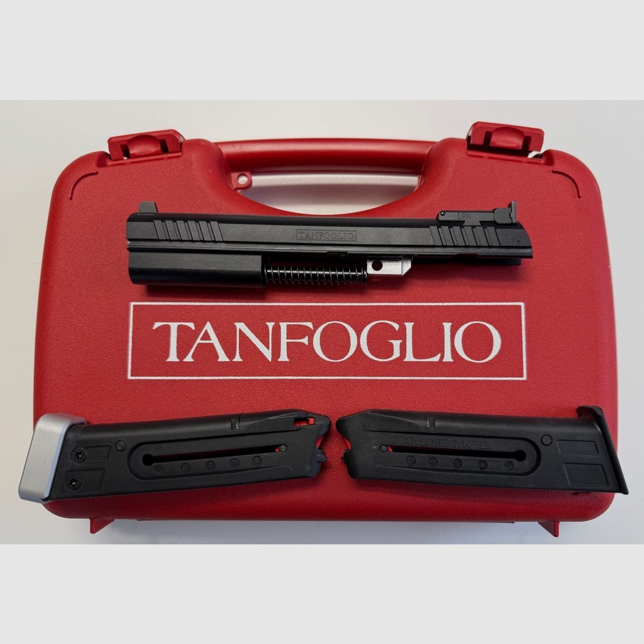 Tanfoglio Kleinkaliber Wechselsystem .22lr, kleines Rahmen Griffstück für Gold Match oder Ultra Match 9 x19 - NEUWERTIG