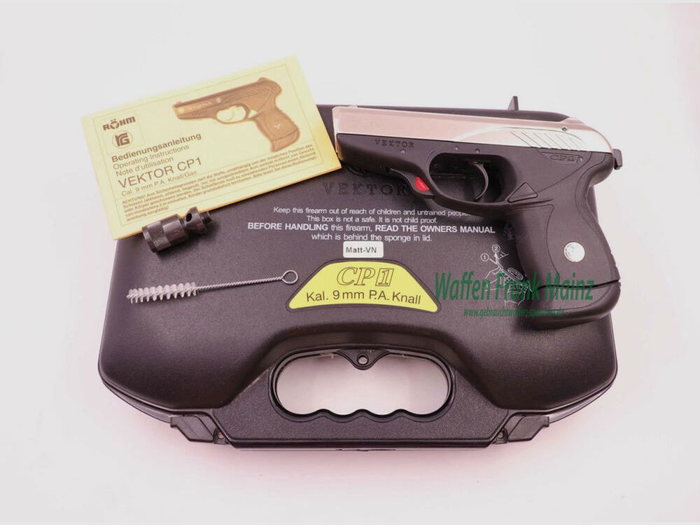 Röhm - Sontheim/Brenz Mod. Vektor Duotone 9mm P.A.K., immagine 1 di 3