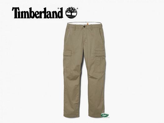 TIMBERLAND zielone spodnie cargo