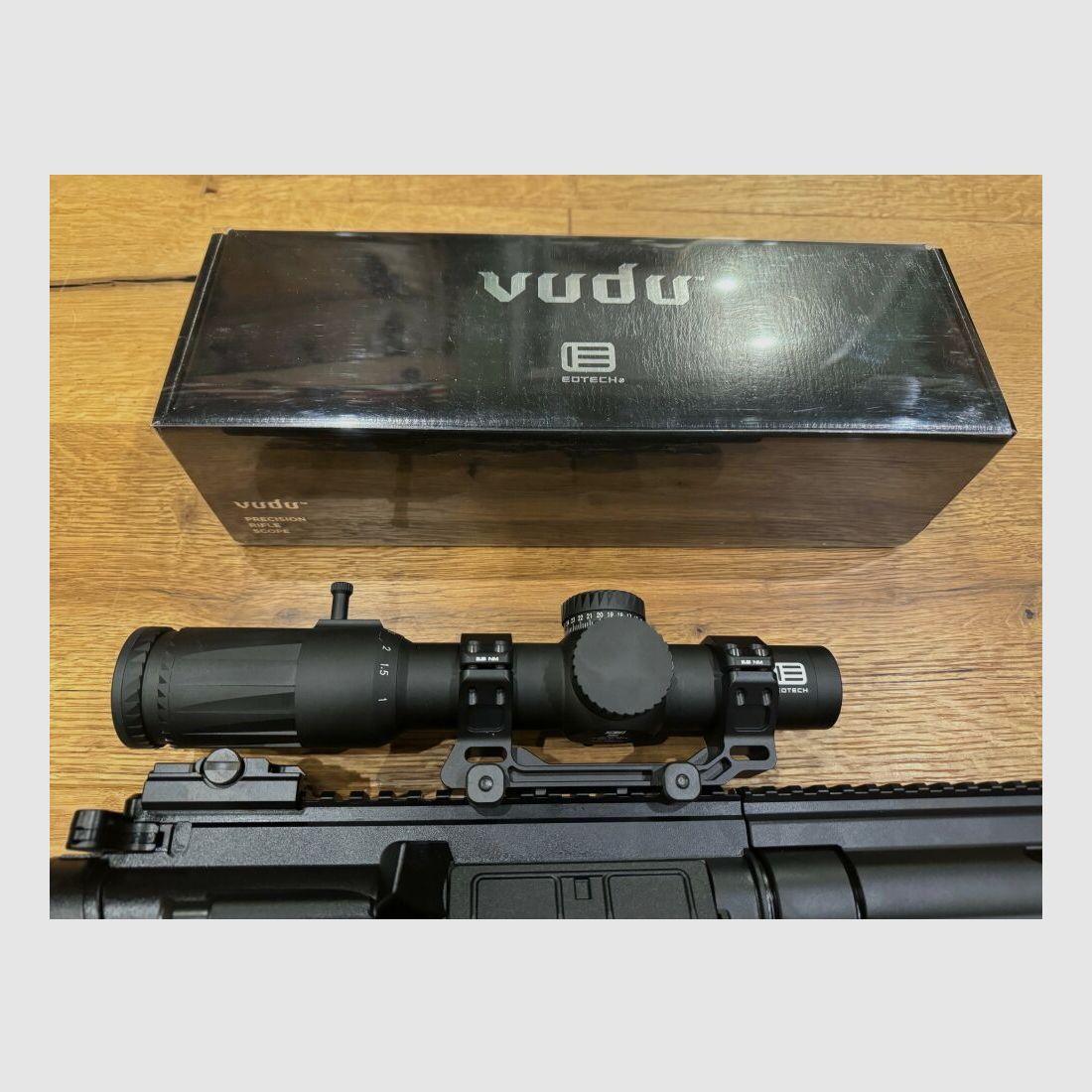 Heckler and Koch MR308 A3 Slimline 13" black incl. Eo-Tech VUDU scope