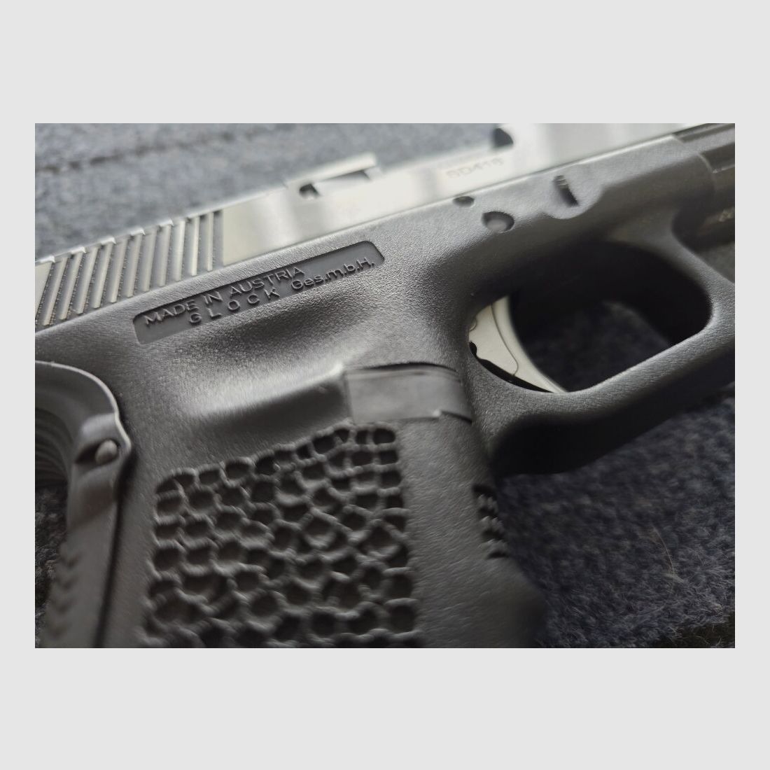 RBF Custom GLOCK 634 9x19/9mm Luger M.O.S. "SILVER STAR"