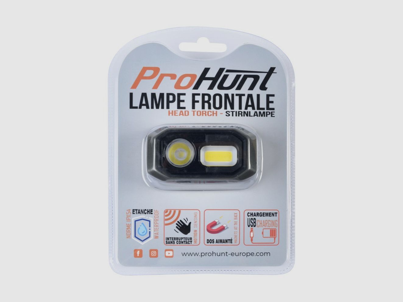 Pro Hunt Stirnlampe, Bild 2 von 2