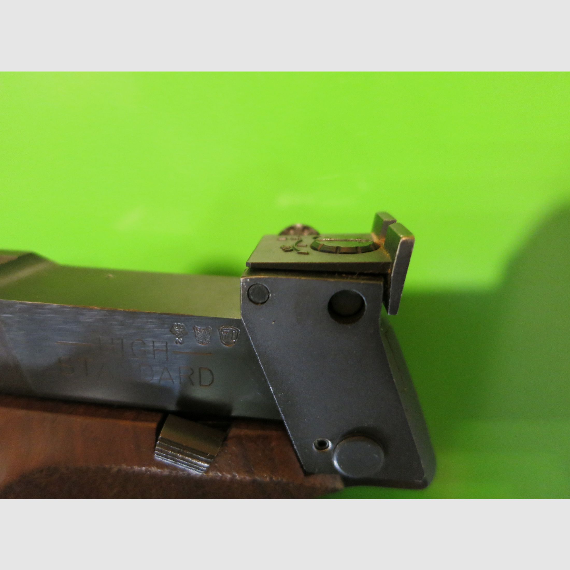 High Standard -IO7 (Supermatic Citation)- the classic among the sport match pistols .22lr - collector's weapon - #95-