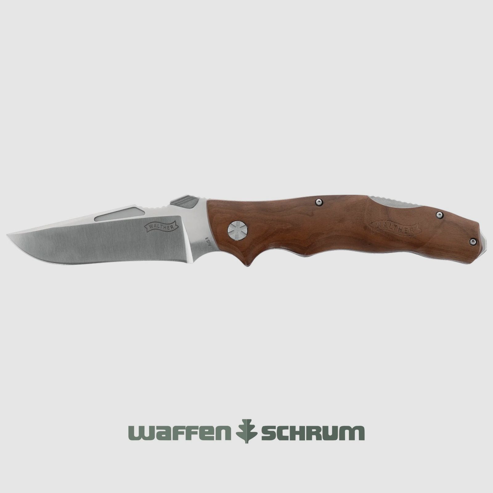 Couteau pliant Walther AFW Adventure Folder Wood