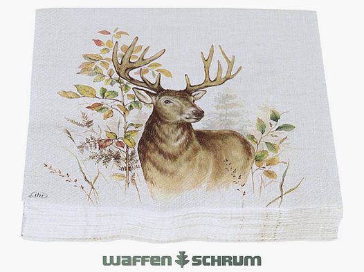 AKAH Servietten Hirsch
