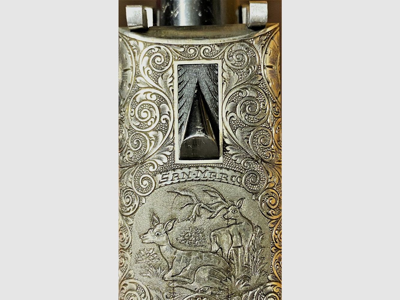 San-Marco Seitenschloss Bockdoppelflinte