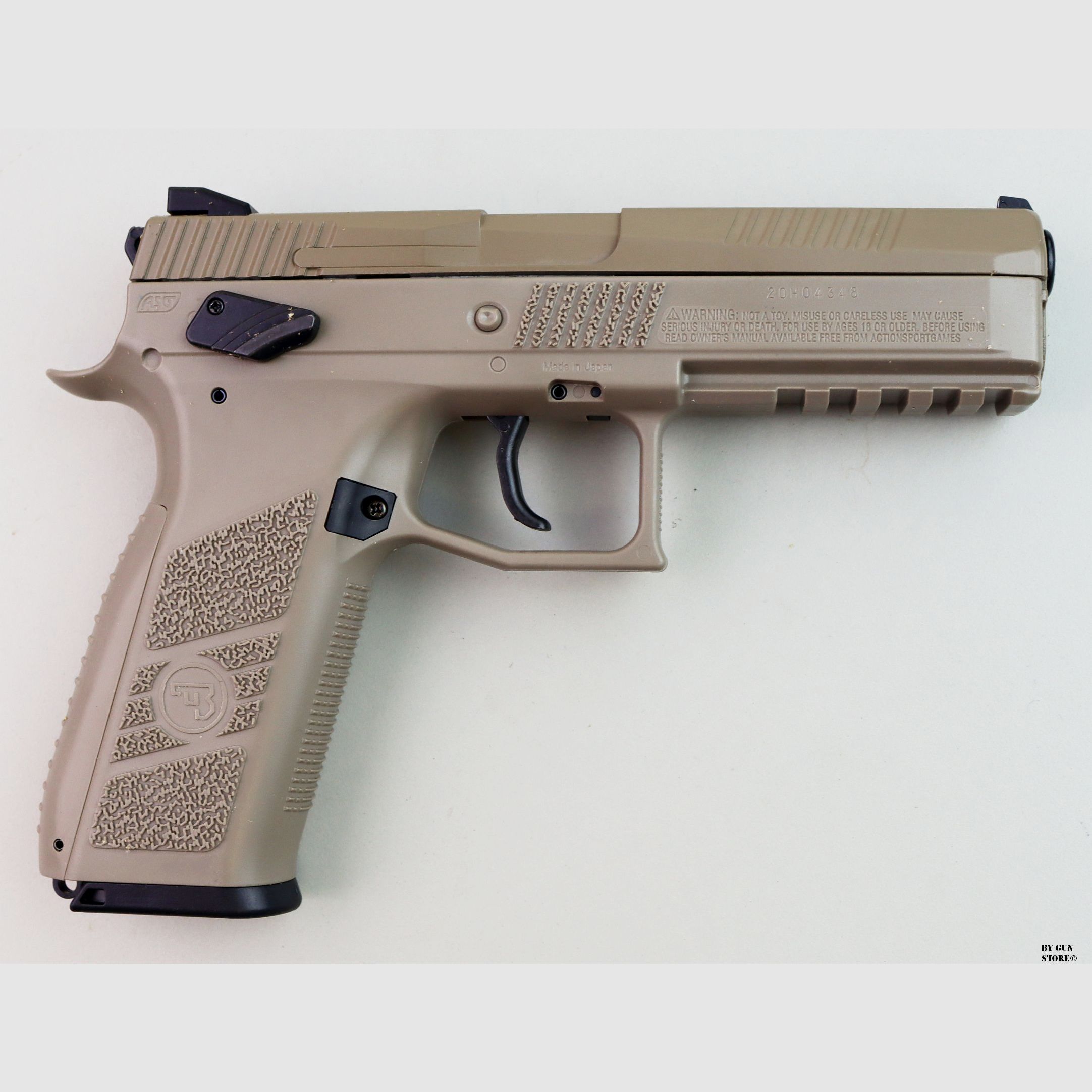 Pistola CO2 ASG mod. CZ P-09 cal. 4,5 mm Steel BB/Pellets, imagen 2 de 2