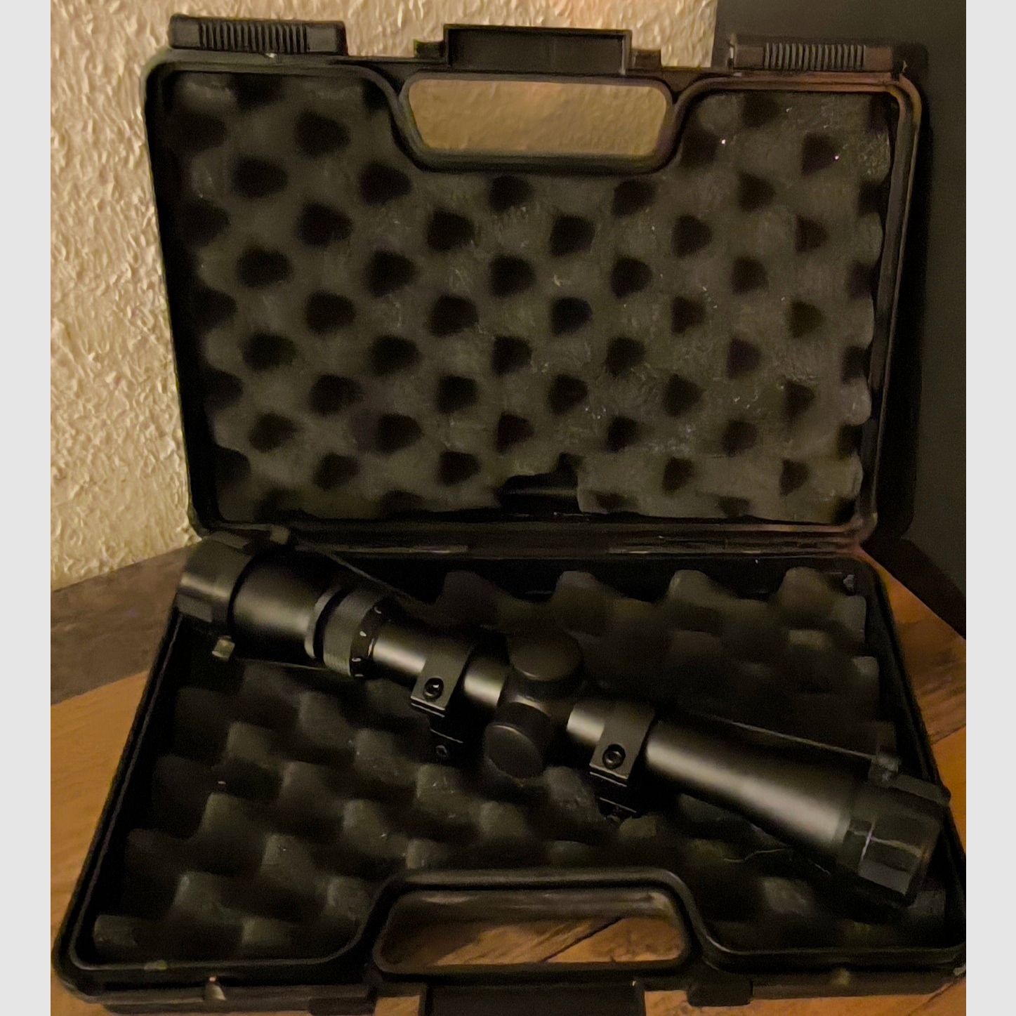 Zielfernrohr Hatsan-Modell Optima 3-9 ×32  & Umarex Waffen Koffer 