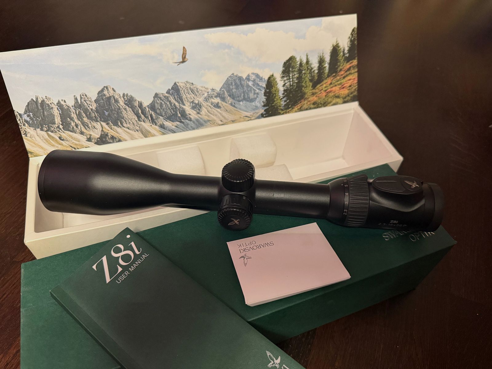 Swarovski Z8i 2,3-18x56 P