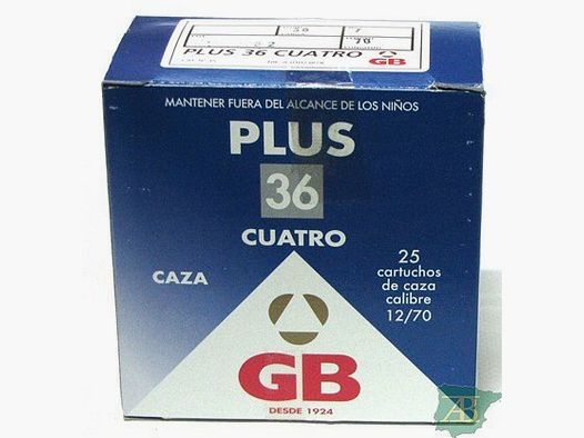 CAJON PATRONEN GB PLUS 36GR