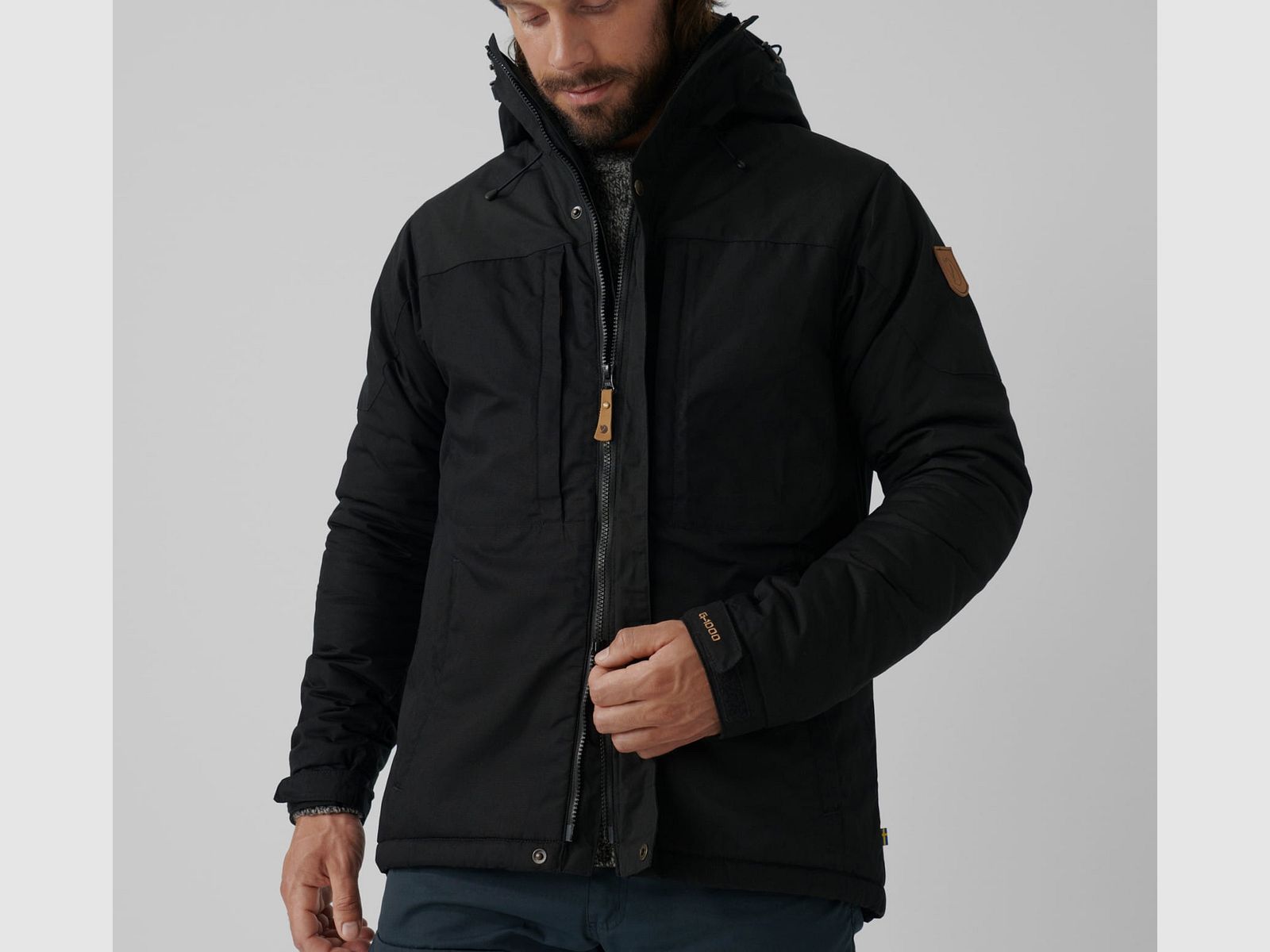 Jas Fjällräven Skogsö 82279 - Dark Oak (299), afbeelding 14 van 16