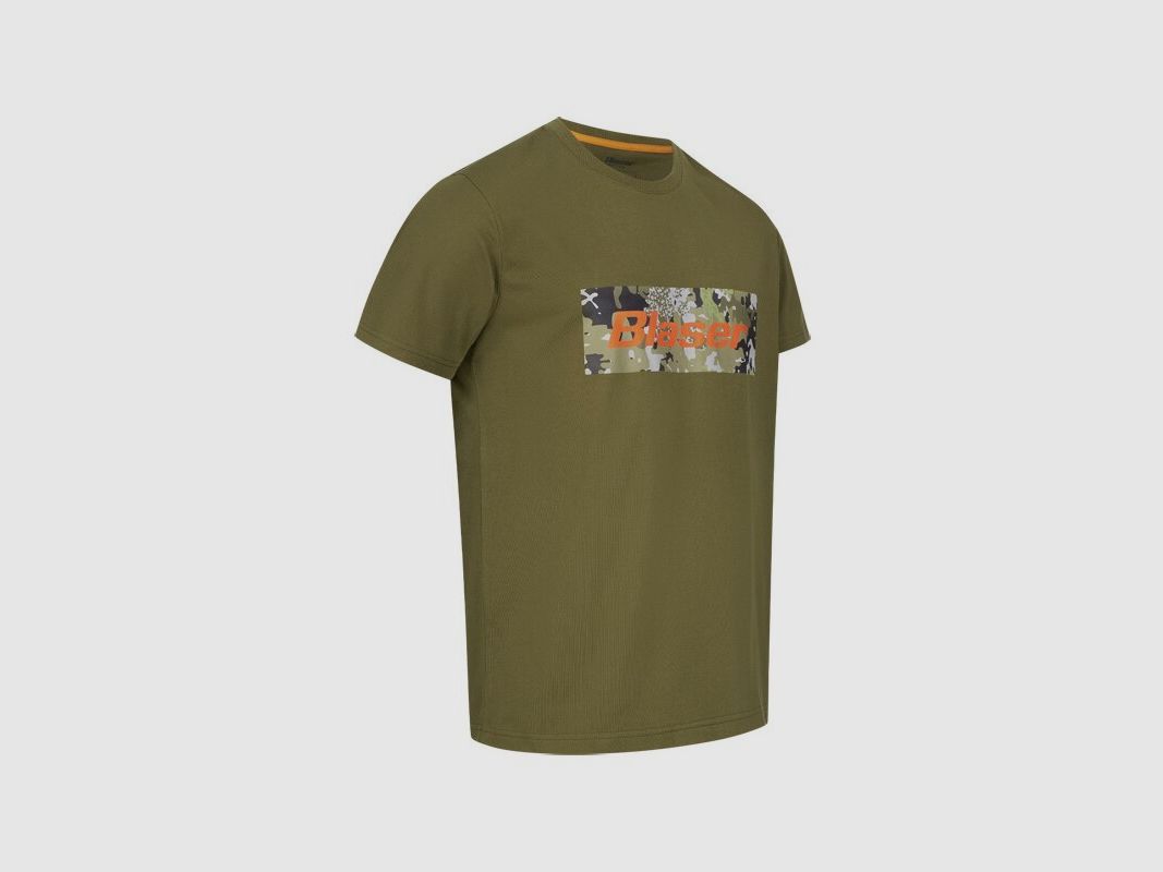 Blaser T-Shirt dunkel oliv