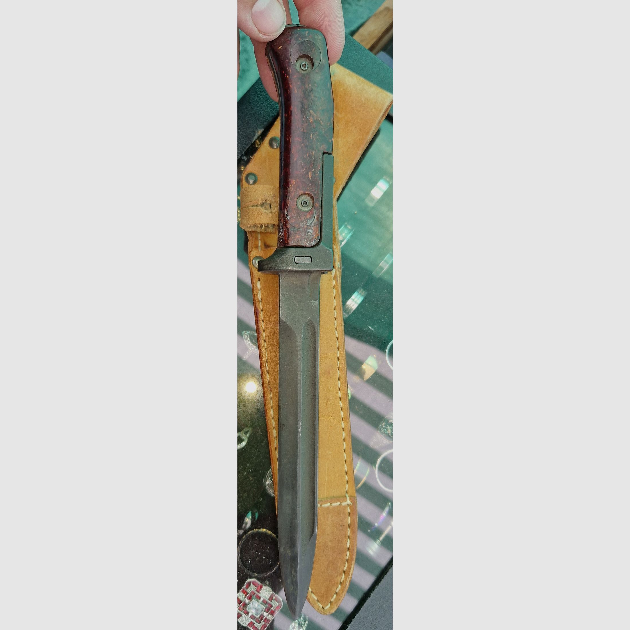 BAJONET TSCHECHISCH SAMOPAL BODAK RPD / VZ61 / VZ.58 / 1958 / MESSER / TOP TOESTAND / ! BESCHRIJVING LEZEN !