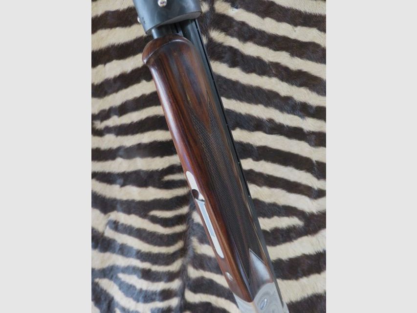 YILDIZ Bockdoppelflinte Schalldämpfer Kal.410/76 Läufe 83 cm – Englischer Schaft, Bild 4 von 11