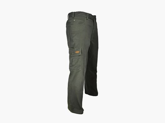 Sommerjeans Stretch 5 Pocket grün