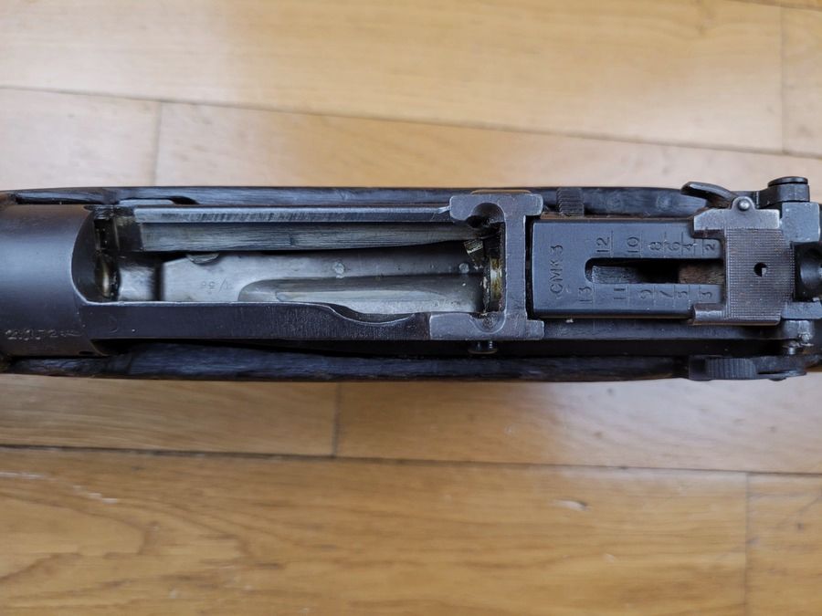 Gutes Gewehr Lee-Enfield N°4 MKI – 303 British – 10 Schuss – Fazakerley – Monomatrikularwaffe mit Verschlussmagazin – 1943 – TBE, Bild 1 von 20