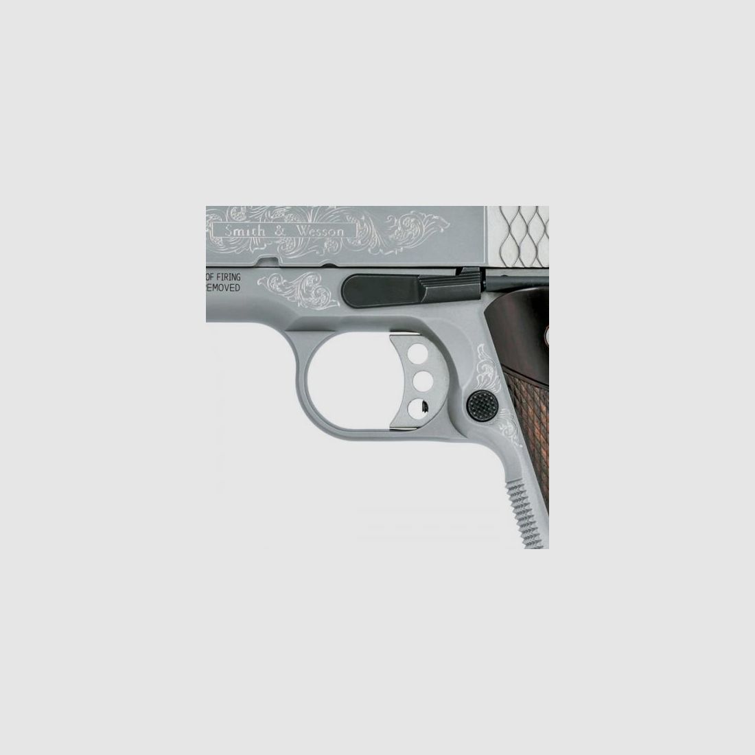 Smith Wesson 1911 cal 45 « grabado », imagen 2 de 5