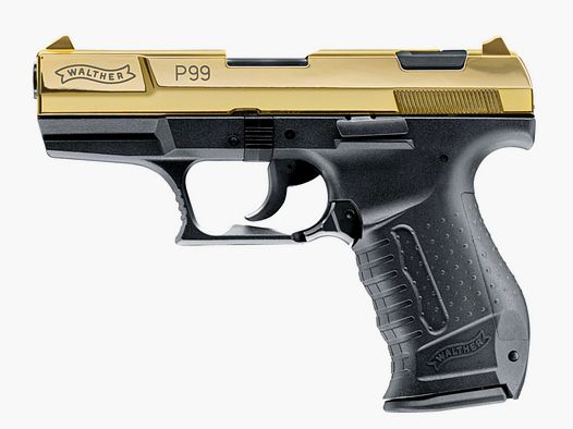 Umarex 312.02.17 P99 Gold Edition 9mm P.A.K. Pyro