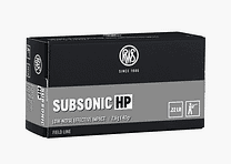 RWS Subsonic HP .22 lfB 2,6g - 50 Stk.