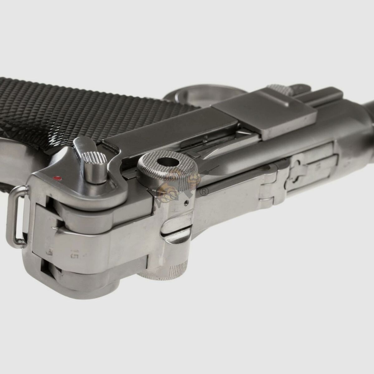 WE P08 "Ari-08" Vollmetall GBB silber -F-