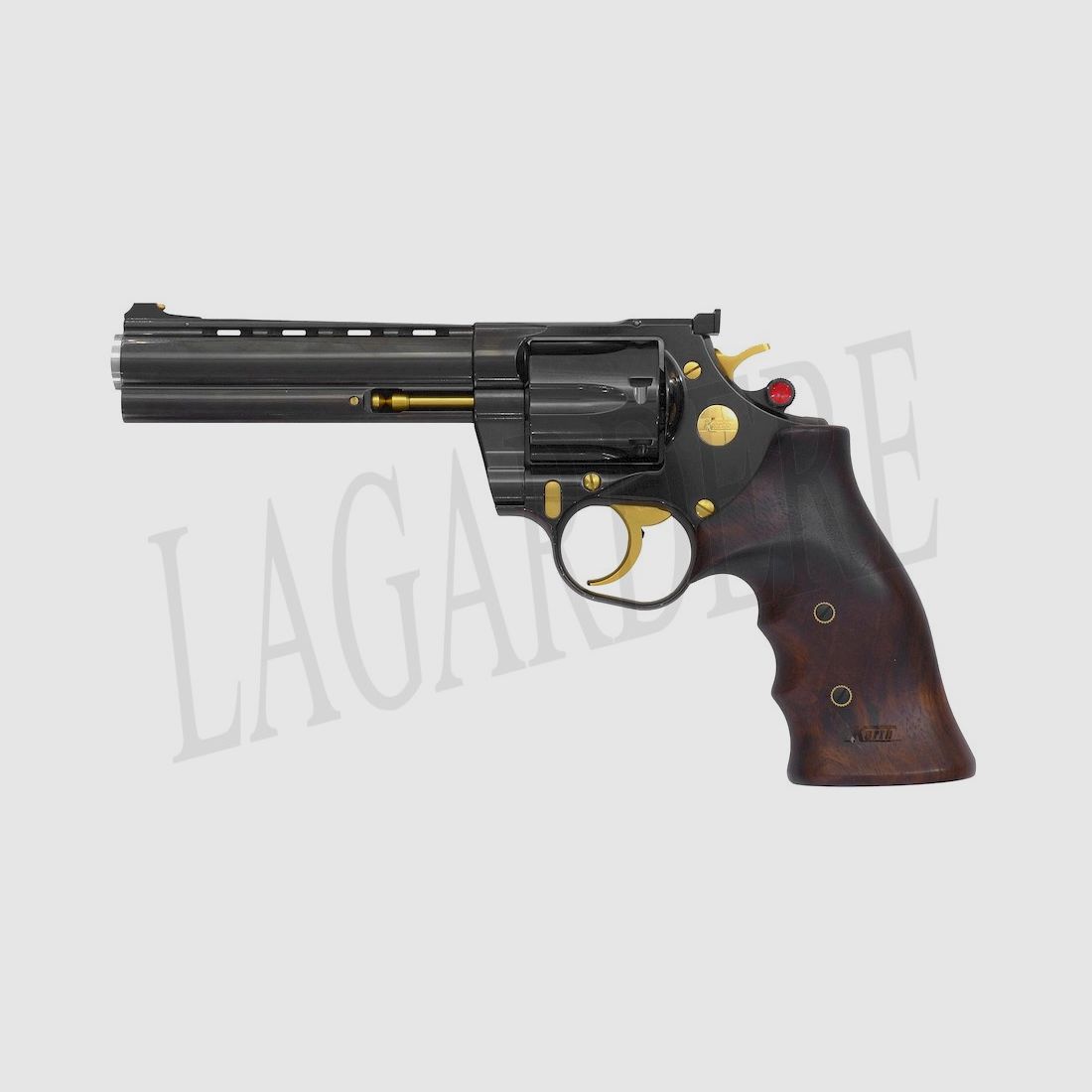 KORTH CLASSIC BLACK/GOLD 5.25" (REVOLVER)