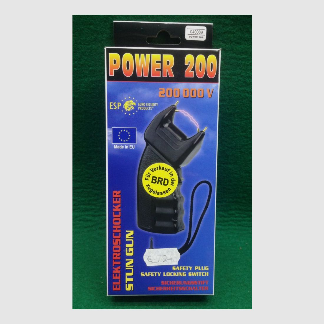 Power 200	 Elektroschocker 200 000 Volt