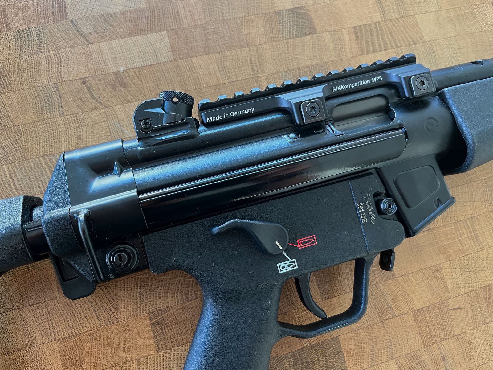 Heckler & Koch H&K HK SP5, semi-automatic pistol, civilian MP5