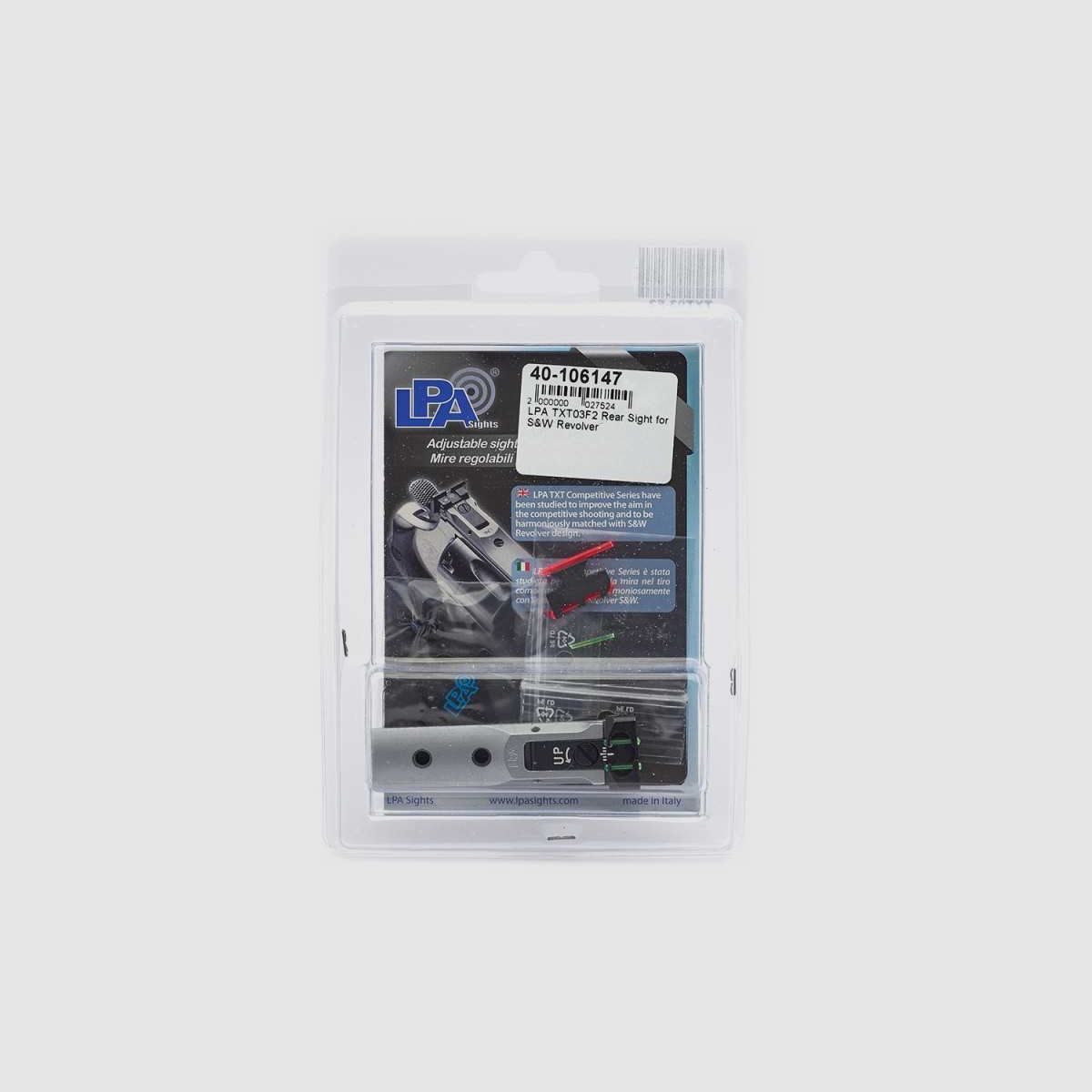 LPA TXT03F2 Sight Set for S&W Revolver, image 2 sur 3