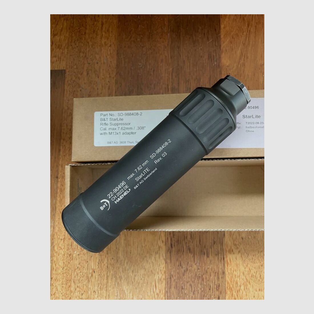 B&T StarLite 6,3-8,2mm, M13x1 destro