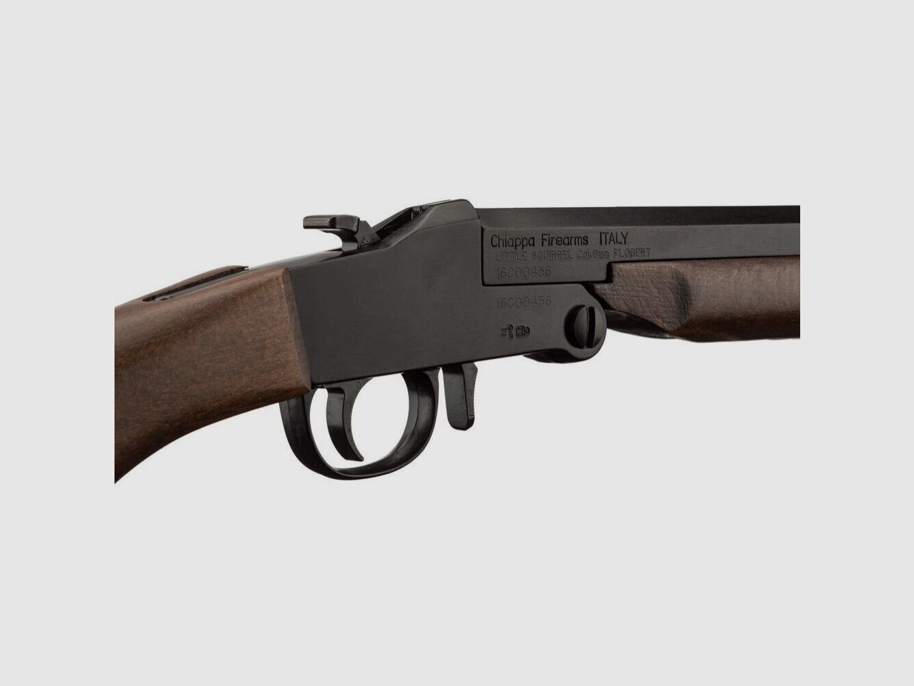 Składana karabina jednostrzałowa Little Badger drewno Kal. 9 mm Flobert Wykończenie: Brązowe, zdjęcie 4 z 8
