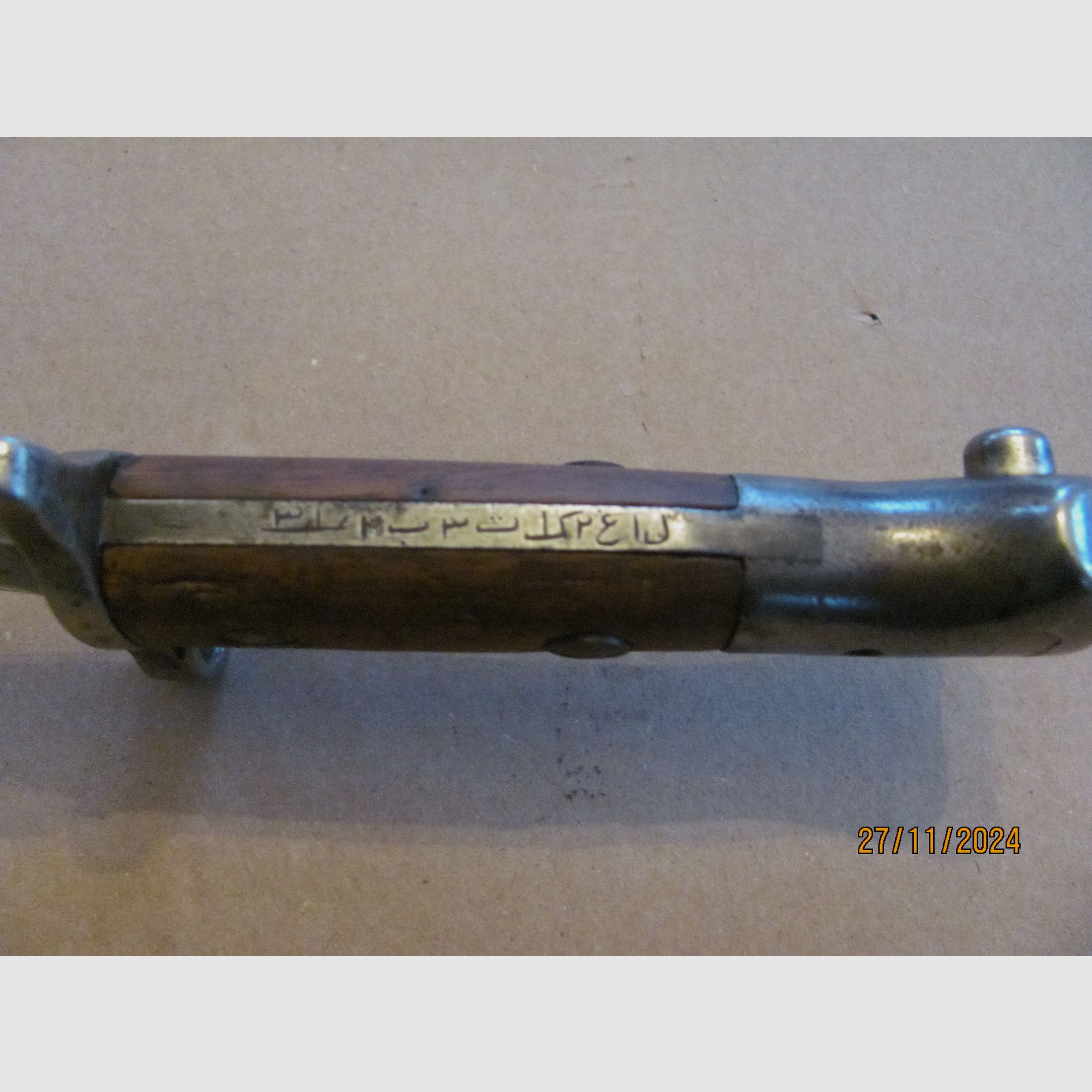 Echte Wilkinson gemaakte Enfield 1903 patroon Koninklijke Afghaanse Leger bajonet