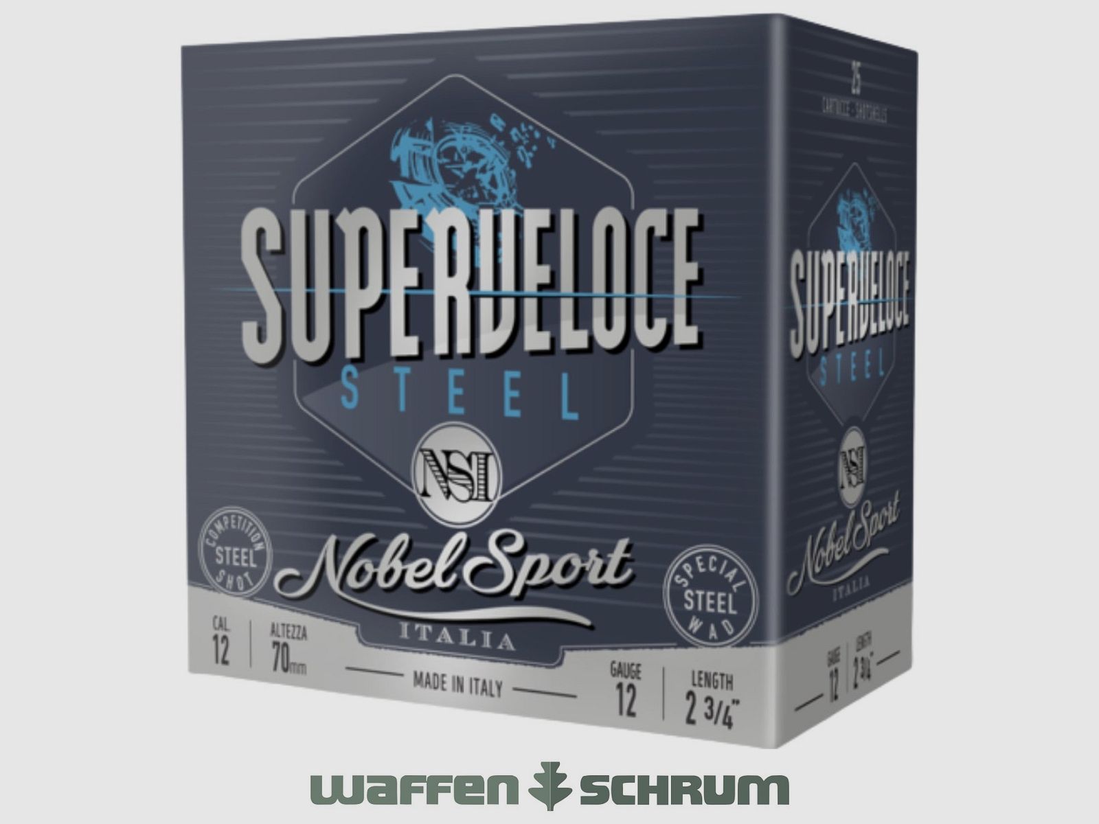Nobel Sport Italia Superveloce Steel Skeet 12/70 T9 2,0mm - 24g