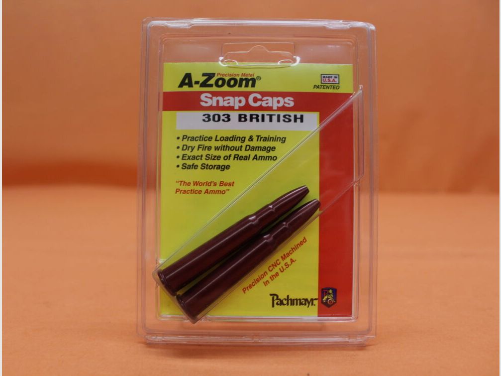 A-Zoom A-Zoom Exerzier-/ Pufferpatrone Alu .303Brit Set mit 2 Stück (12226)